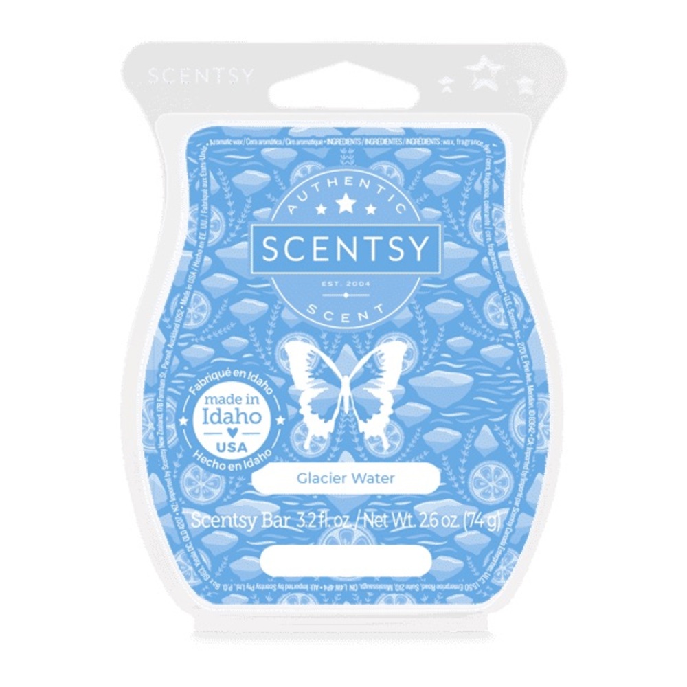 Scentsy Glacier Water Wax Bar
